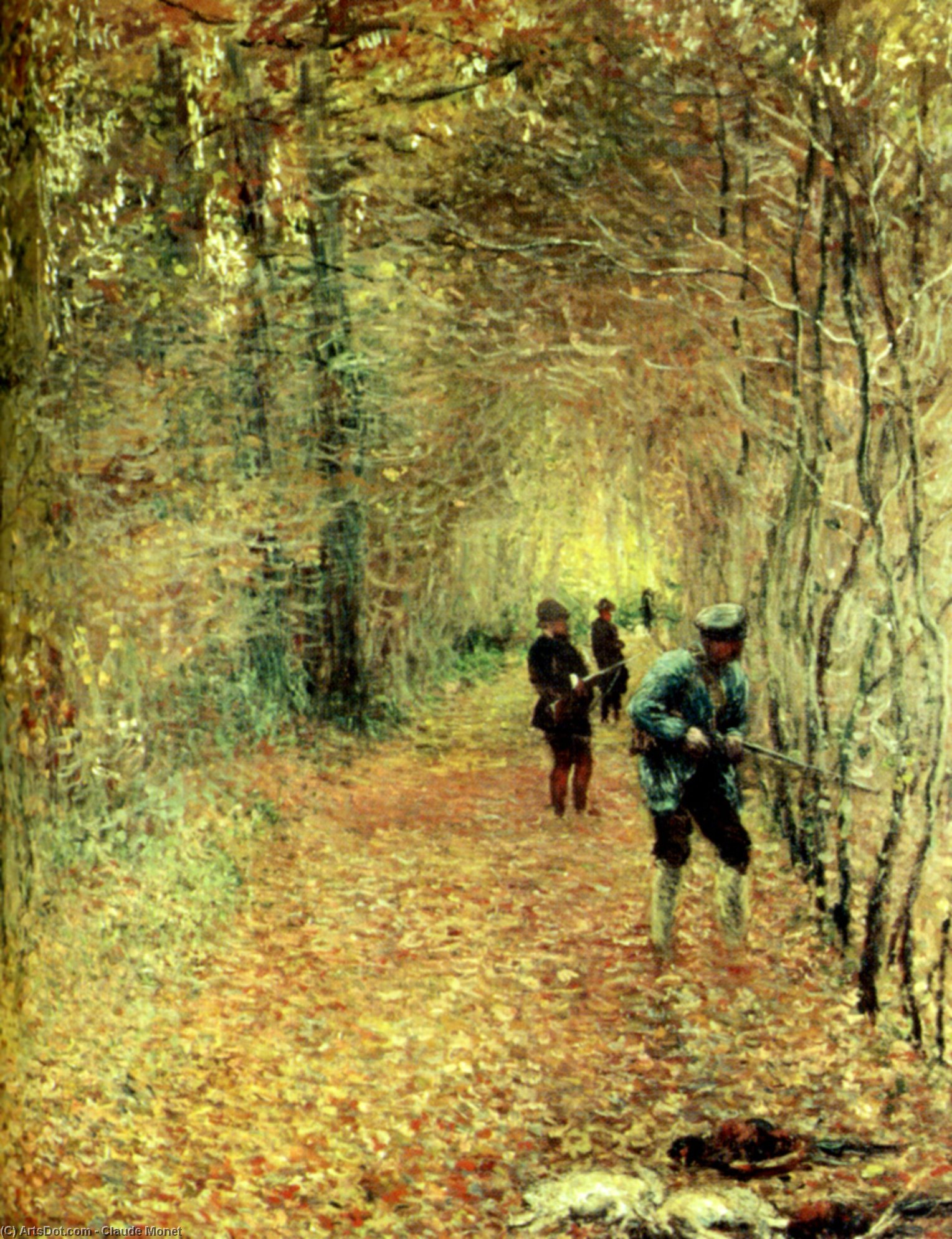 Wikioo.org - The Encyclopedia of Fine Arts - Painting, Artwork by Claude Monet - the shoot