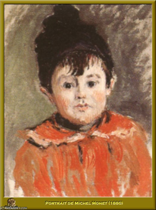 WikiOO.org - אנציקלופדיה לאמנויות יפות - ציור, יצירות אמנות Claude Monet - portrait de michel monet