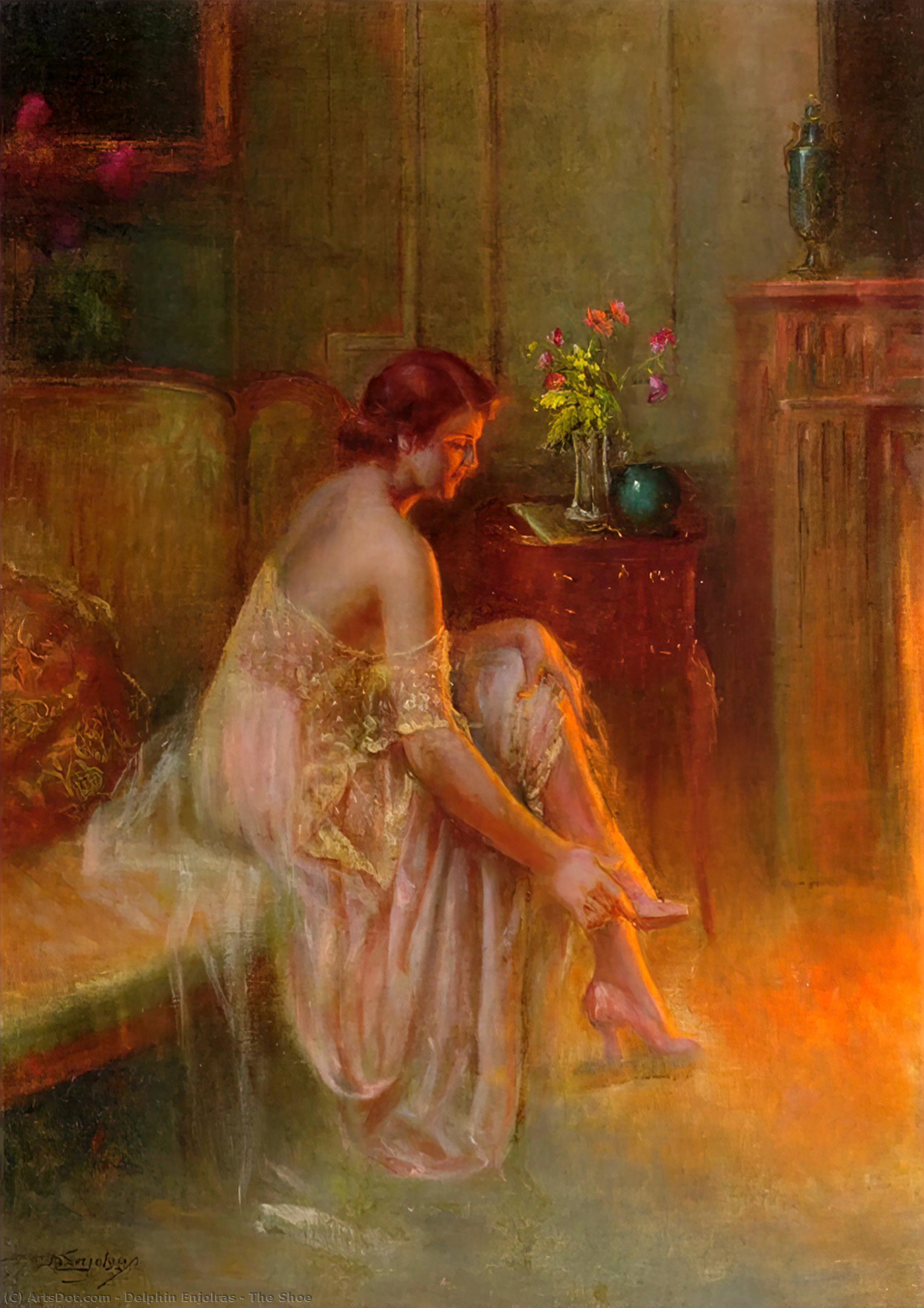 Wikioo.org - The Encyclopedia of Fine Arts - Painting, Artwork by Delphin Enjolras - The Shoe