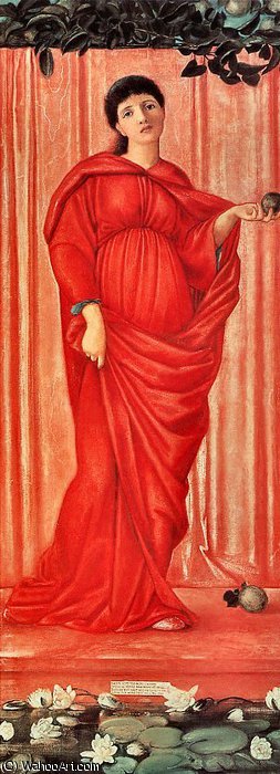 Wikioo.org – La Enciclopedia de las Bellas Artes - Pintura, Obras de arte de Edward Coley Burne-Jones - las estaciones, el otoño
