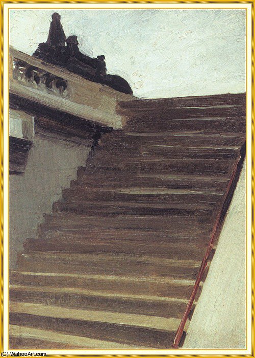 Wikioo.org - Encyklopedia Sztuk Pięknych - Malarstwo, Grafika Edward Hopper - stepsin paris