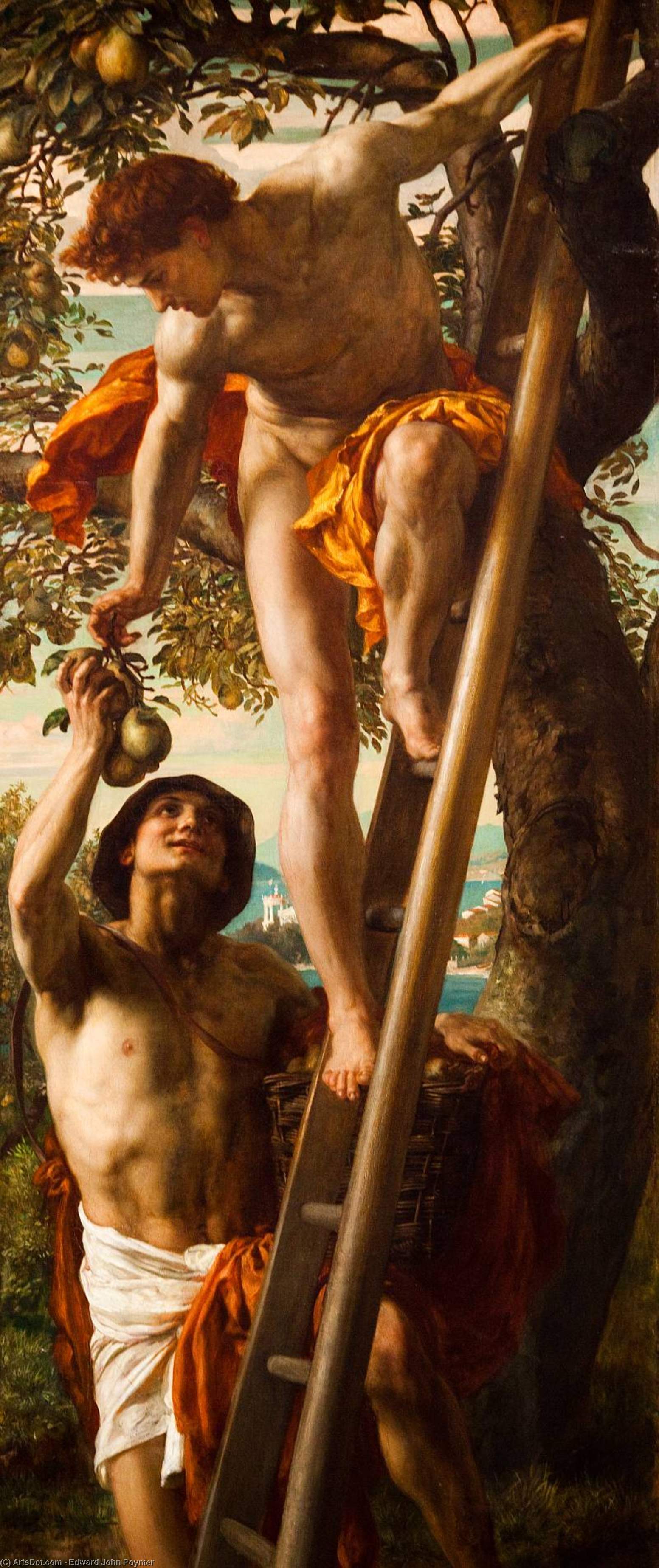 Wikioo.org - The Encyclopedia of Fine Arts - Painting, Artwork by Edward John Poynter - the golden age