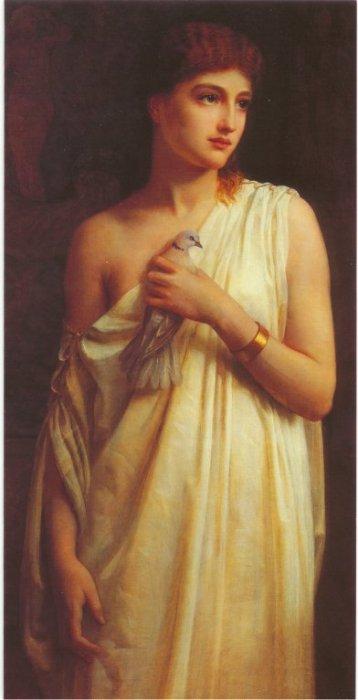 WikiOO.org - Encyclopedia of Fine Arts - Maleri, Artwork Edwin Longsden Long - ancient cyprus
