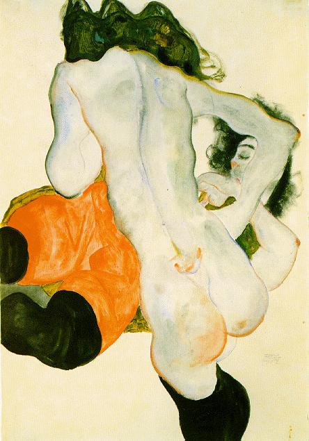 Wikioo.org - The Encyclopedia of Fine Arts - Painting, Artwork by Egon Schiele - untitled