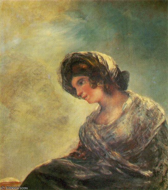 WikiOO.org - Enciklopedija dailės - Tapyba, meno kuriniai Francisco De Goya - the milkmaid