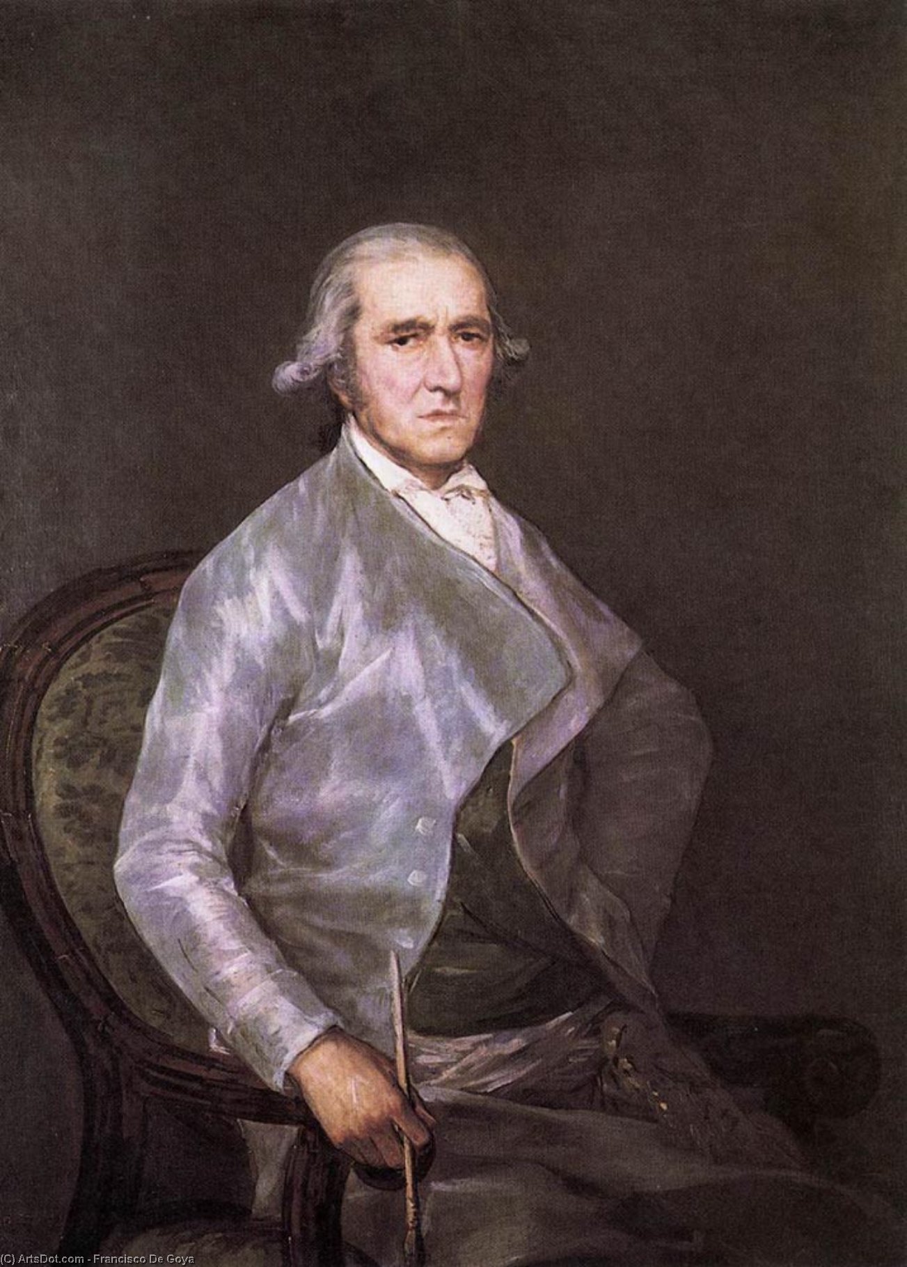 WikiOO.org - Encyclopedia of Fine Arts - Maalaus, taideteos Francisco De Goya - Portrait of Francisco Bayeu