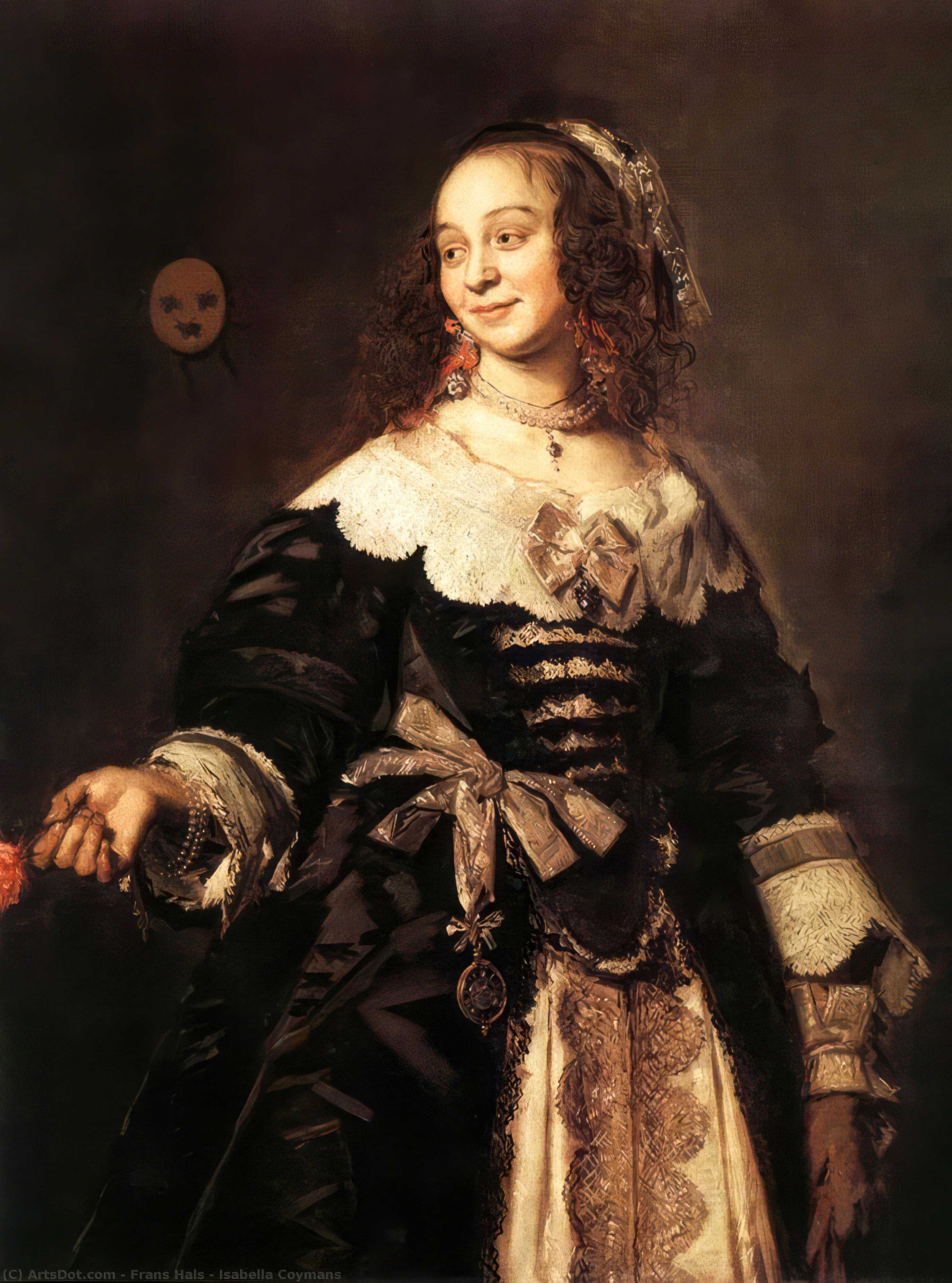 Wikioo.org – L'Encyclopédie des Beaux Arts - Peinture, Oeuvre de Frans Hals - Coymans isabella