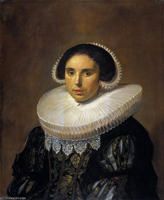 Wikioo.org - The Encyclopedia of Fine Arts - Painting, Artwork by Frans Hals - sara wolphaerts sun