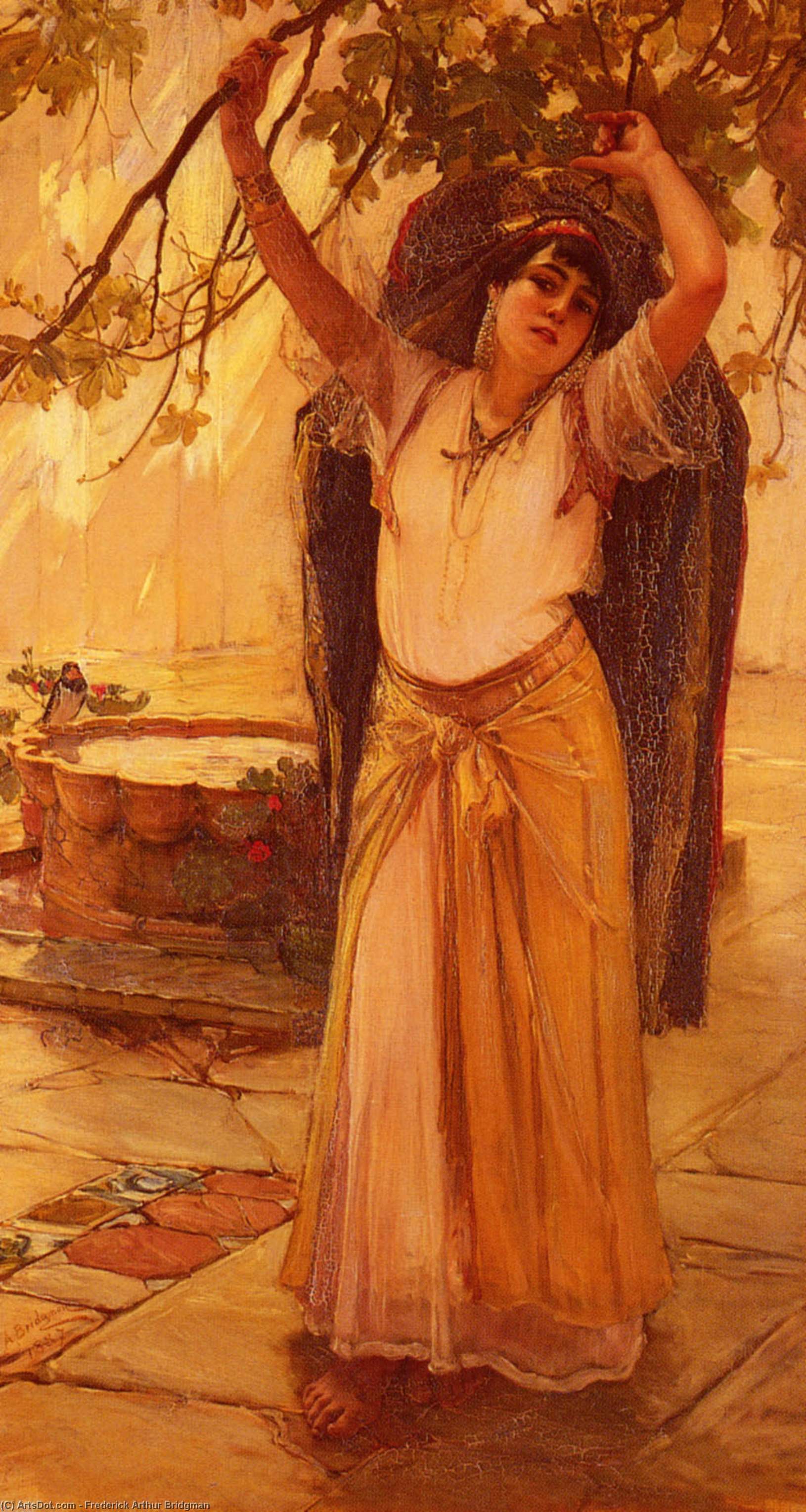 WikiOO.org - Енциклопедія образотворчого мистецтва - Живопис, Картини
 Frederick Arthur Bridgman - spanish lady