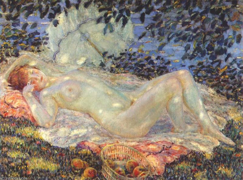 Wikioo.org - The Encyclopedia of Fine Arts - Painting, Artwork by Frederick Carl Frieseke - autumn
