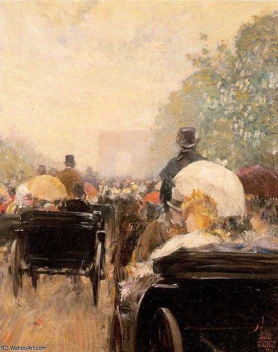 Wikioo.org - The Encyclopedia of Fine Arts - Painting, Artwork by Frederick Childe Hassam - untitled