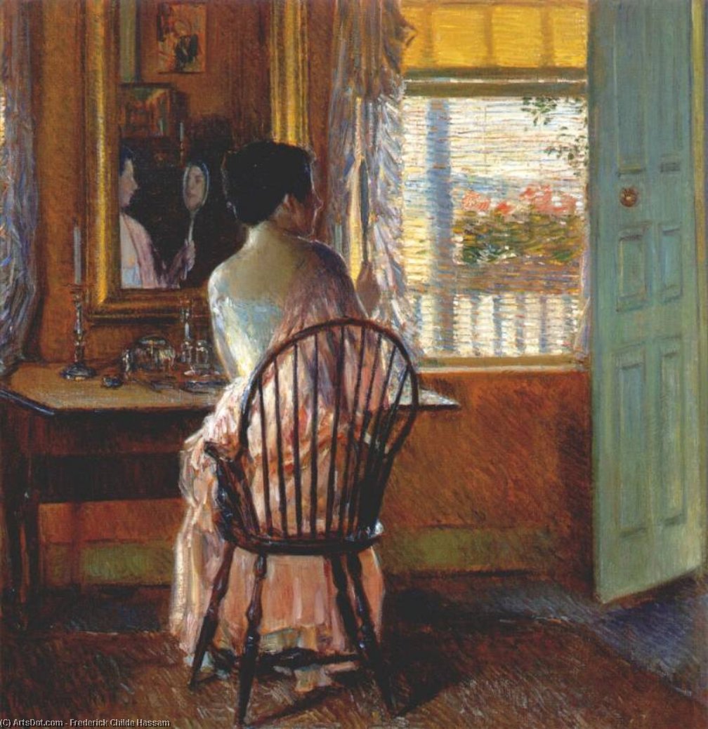 Wikioo.org - The Encyclopedia of Fine Arts - Painting, Artwork by Frederick Childe Hassam - morning light