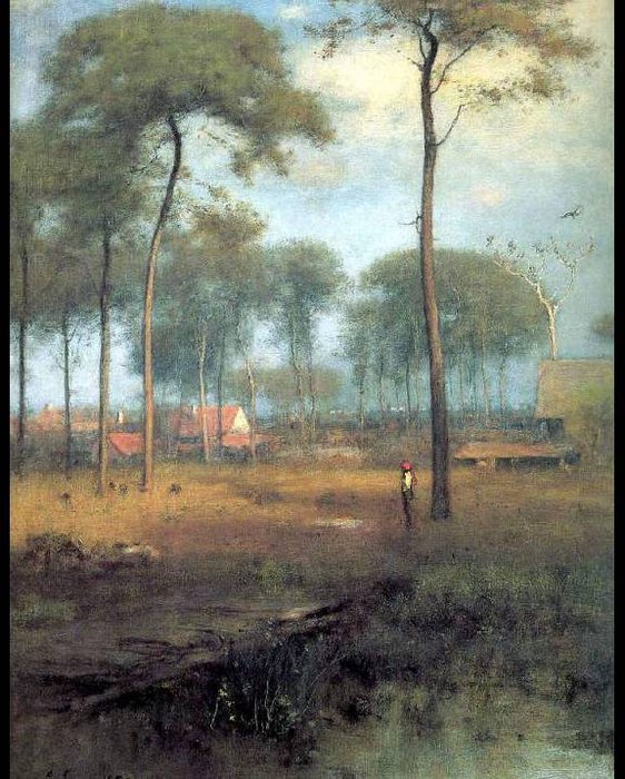 Wikioo.org - The Encyclopedia of Fine Arts - Painting, Artwork by George Inness - early morning