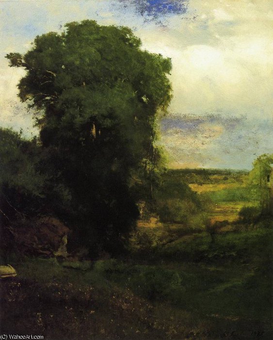 Wikioo.org - The Encyclopedia of Fine Arts - Painting, Artwork by George Inness - midsummer