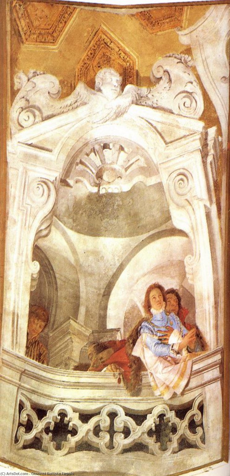 Wikioo.org - Die Enzyklopädie bildender Kunst - Malerei, Kunstwerk von Giovanni Battista Tiepolo - Verehrer
