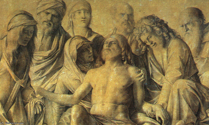 Wikioo.org - The Encyclopedia of Fine Arts - Painting, Artwork by Giovanni Bellini - the lamentation over the body of christ