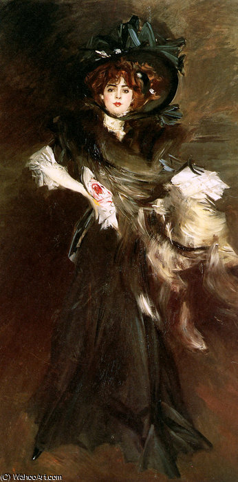 WikiOO.org - Енциклопедія образотворчого мистецтва - Живопис, Картини
 Giovanni Boldini - miss lantelme sun