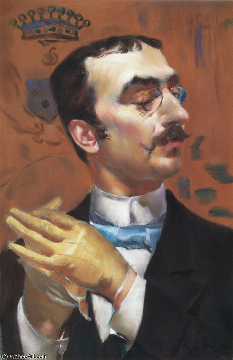 WikiOO.org - Encyclopedia of Fine Arts - Schilderen, Artwork Giovanni Boldini - French Painter Henri de Toulouse Lautrec