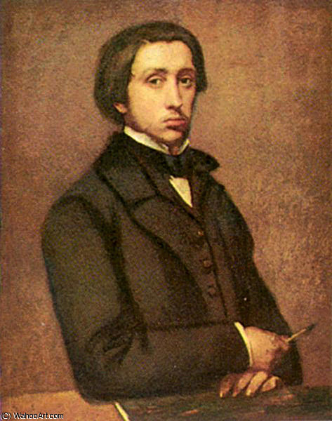 Wikioo.org – L'Encyclopédie des Beaux Arts - Peinture, Oeuvre de Giovanni Boldini - Portret d Edgar Degas Germain Hilaire