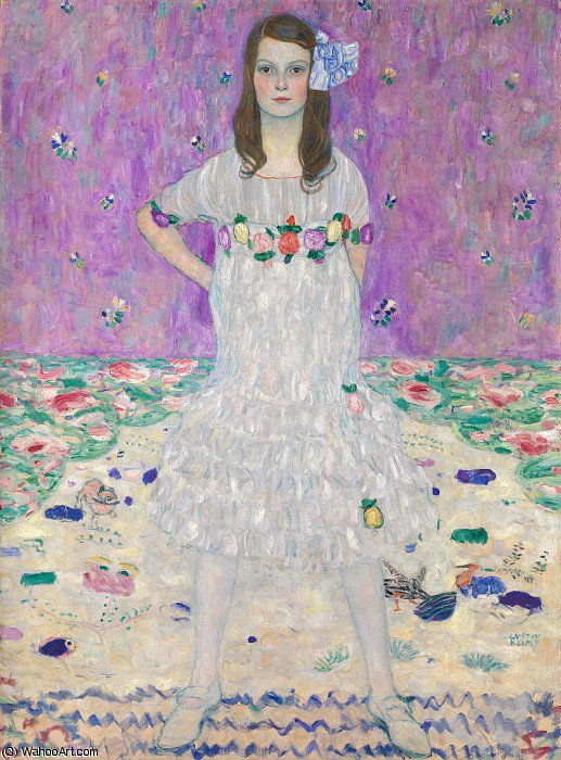 Wikioo.org - The Encyclopedia of Fine Arts - Painting, Artwork by Gustav Klimt - m_da primavesi