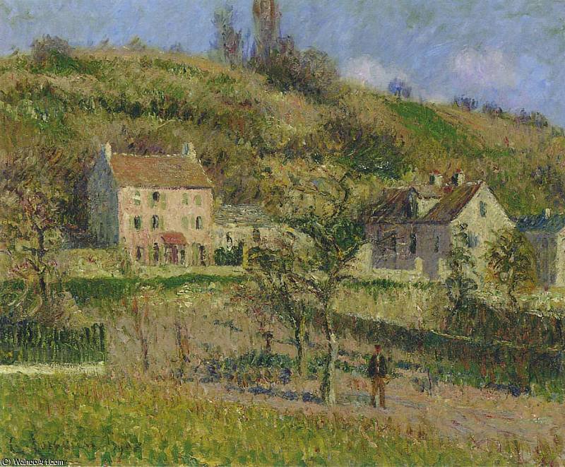Wikioo.org - The Encyclopedia of Fine Arts - Painting, Artwork by Gustave Loiseau - Coast at Chaponival