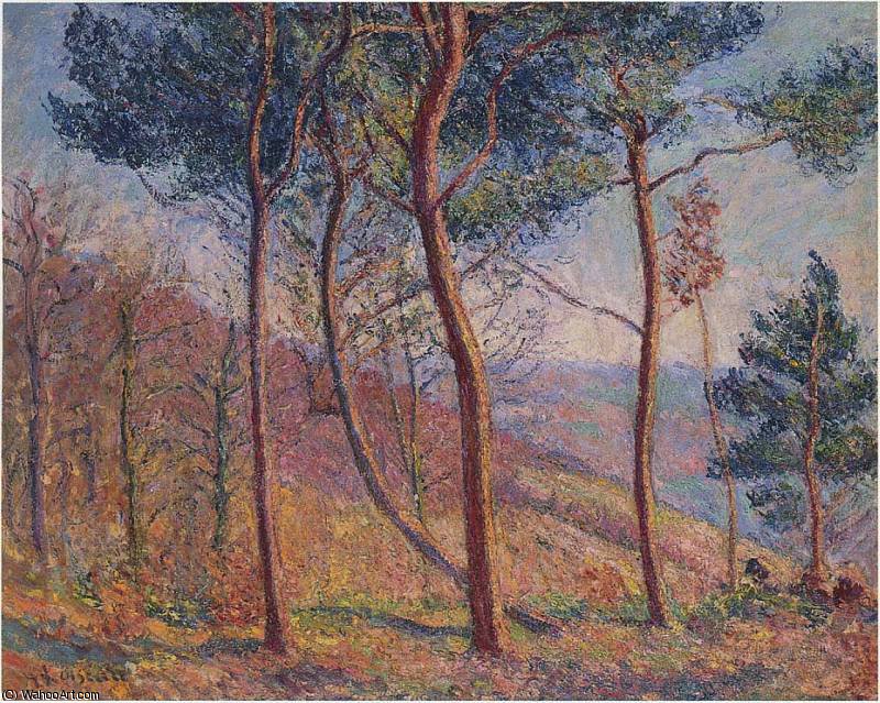 Wikioo.org - สารานุกรมวิจิตรศิลป์ - จิตรกรรม Gustave Loiseau - In the Mountains