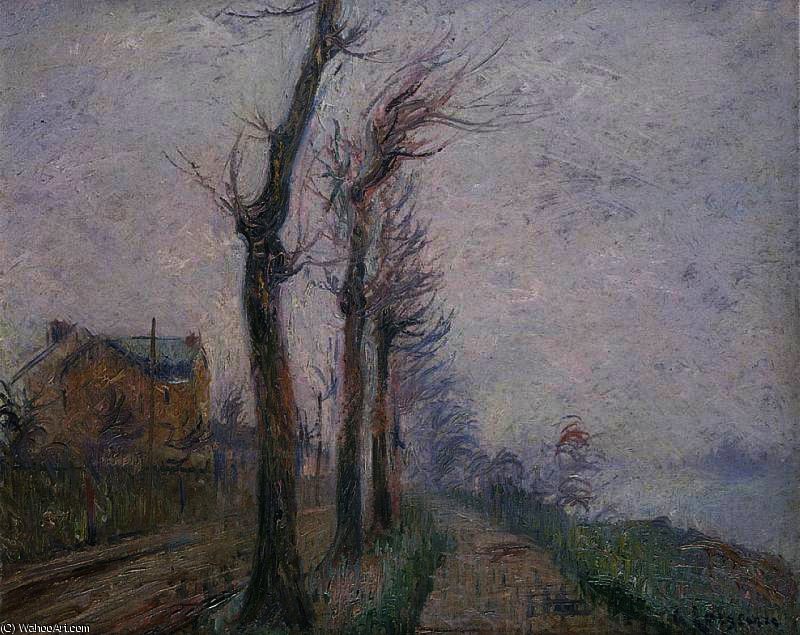 Wikioo.org - The Encyclopedia of Fine Arts - Painting, Artwork by Gustave Loiseau - Pothius Quay at the Oie River