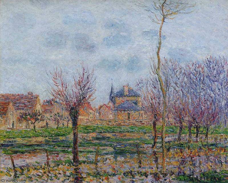 Wikioo.org - The Encyclopedia of Fine Arts - Painting, Artwork by Gustave Loiseau - Saint Cyr du Vaudreuil