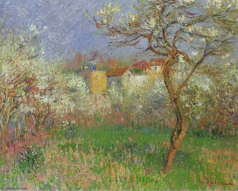Wikioo.org – La Enciclopedia de las Bellas Artes - Pintura, Obras de arte de Gustave Loiseau - primavera