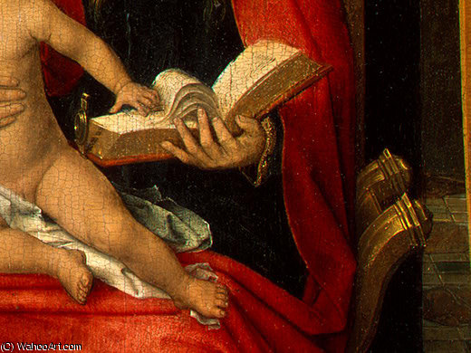 Wikioo.org – L'Enciclopedia delle Belle Arti - Pittura, Opere di Hans Memling - madonna col bambino con angeli