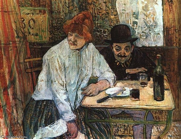 Wikioo.org – La Enciclopedia de las Bellas Artes - Pintura, Obras de arte de Henri De Toulouse Lautrec - intitulado