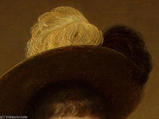 WikiOO.org - دایره المعارف هنرهای زیبا - نقاشی، آثار هنری Henri Fantin Latour - Portrait of Sonia (detail 4) -