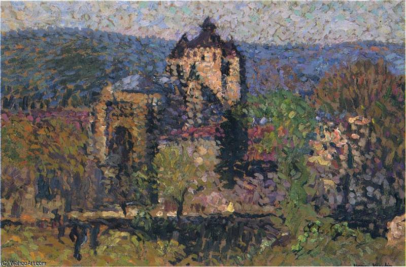 Wikioo.org - The Encyclopedia of Fine Arts - Painting, Artwork by Henri Jean Guillaume Martin - Cathedral of Cahors