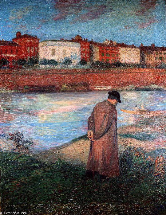 Wikioo.org - The Encyclopedia of Fine Arts - Painting, Artwork by Henri Jean Guillaume Martin - le poete