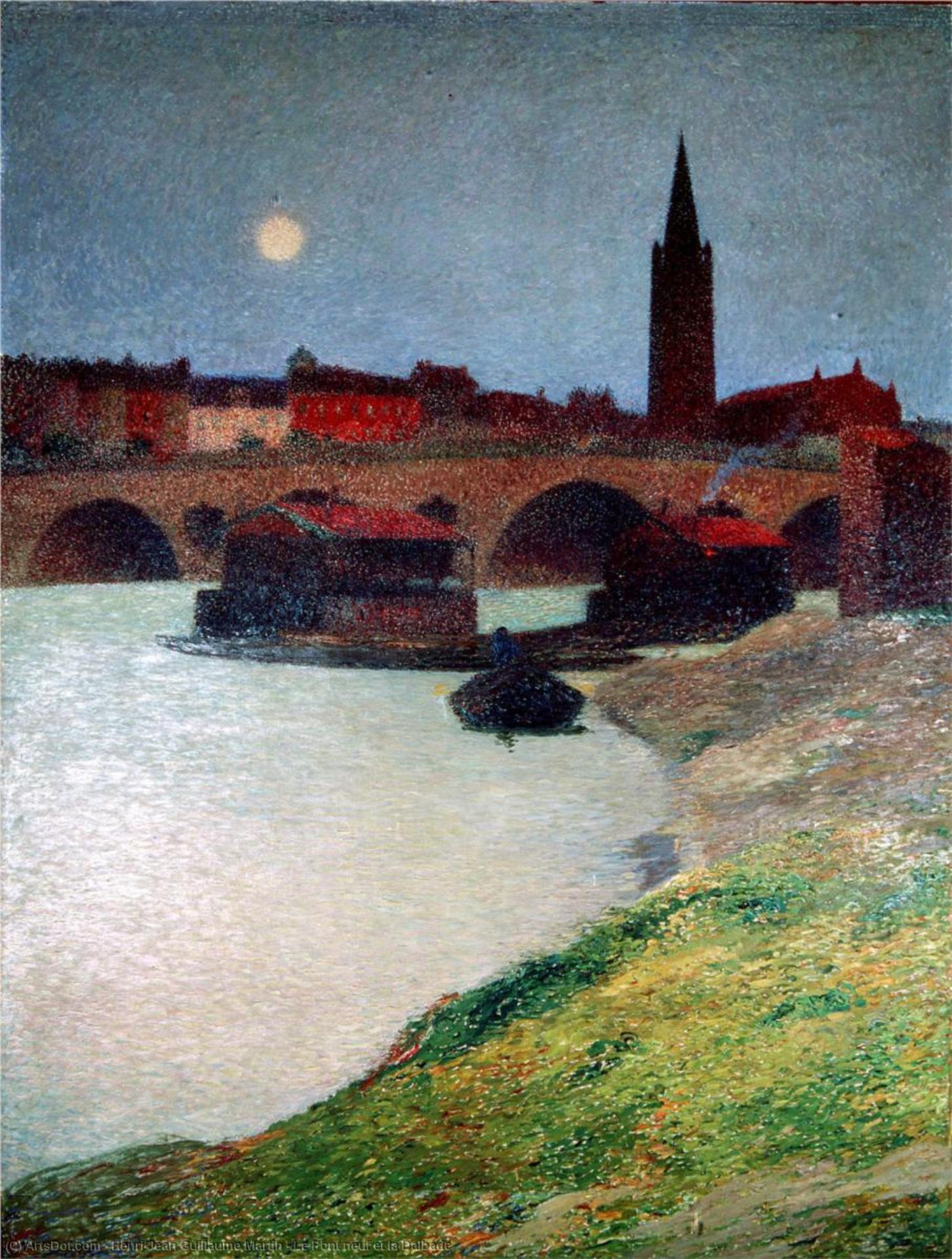 Wikioo.org - The Encyclopedia of Fine Arts - Painting, Artwork by Henri Jean Guillaume Martin - Le Pont neuf et la Dalbade