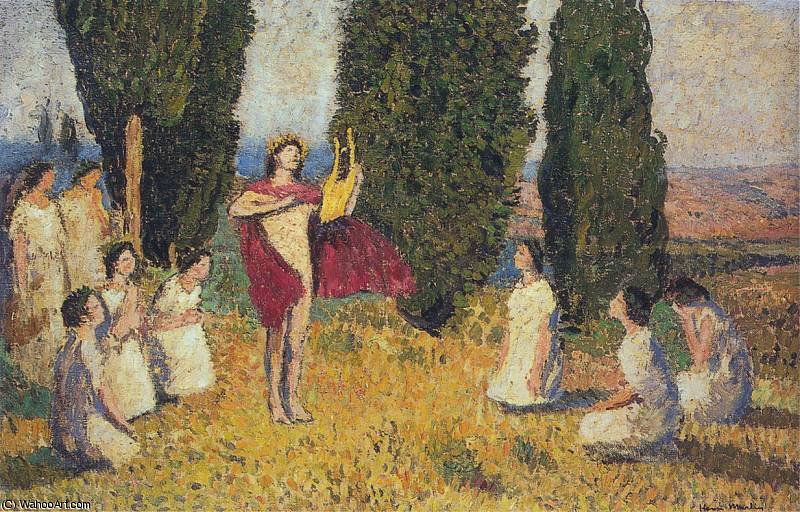 Wikioo.org - The Encyclopedia of Fine Arts - Painting, Artwork by Henri Jean Guillaume Martin - orpheus
