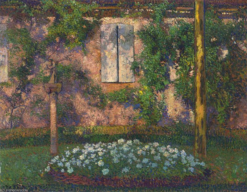 Wikioo.org - The Encyclopedia of Fine Arts - Painting, Artwork by Henri Jean Guillaume Martin - The Garden in Marquayrol