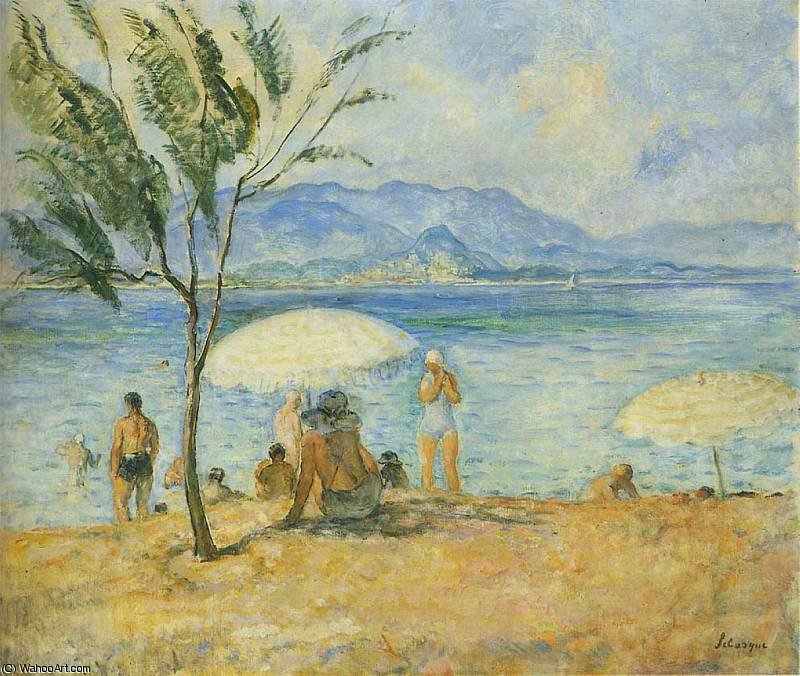 Wikioo.org - The Encyclopedia of Fine Arts - Painting, Artwork by Henri Lebasque - By the Sea