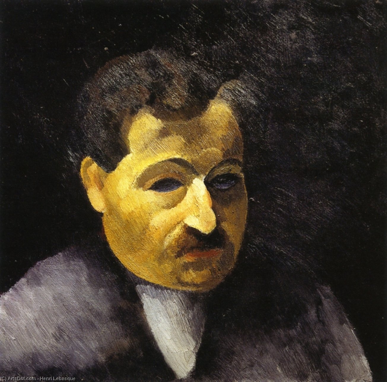 Wikioo.org - Die Enzyklopädie bildender Kunst - Malerei, Kunstwerk von Henri Lebasque - Porträt von Basler