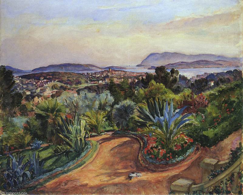 WikiOO.org - Encyclopedia of Fine Arts - Maalaus, taideteos Henri Lebasque - The Bay of Toulon