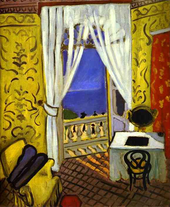 Wikioo.org - The Encyclopedia of Fine Arts - Painting, Artwork by Henri Matisse - Interior with a Violin Case