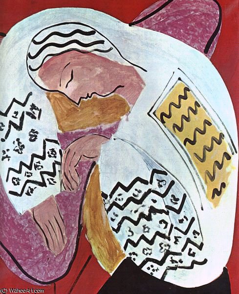 WikiOO.org - Encyclopedia of Fine Arts - Festés, Grafika Henri Matisse - the dream