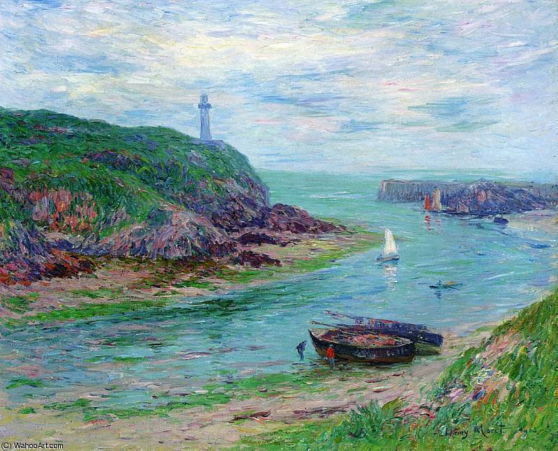 Wikioo.org - The Encyclopedia of Fine Arts - Painting, Artwork by Henri Moret - doelan low tide