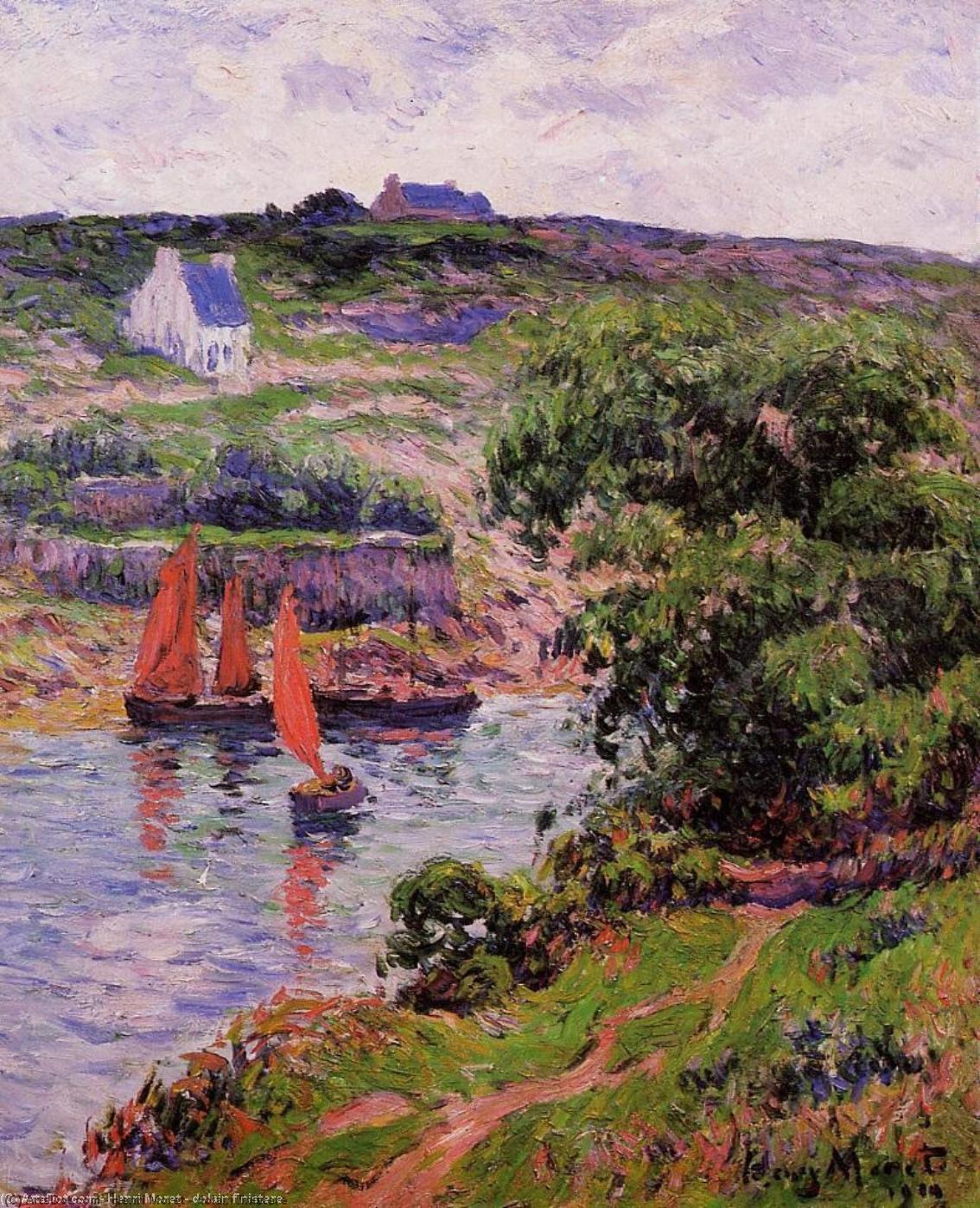 Wikioo.org - The Encyclopedia of Fine Arts - Painting, Artwork by Henri Moret - dolain finistere