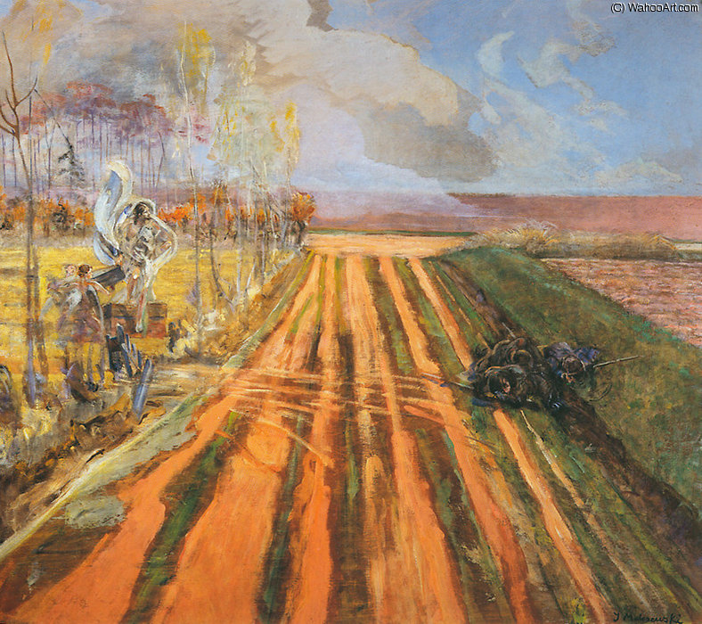 WikiOO.org - Enciclopedia of Fine Arts - Pictura, lucrări de artă Jacek Malczewski - resurrection