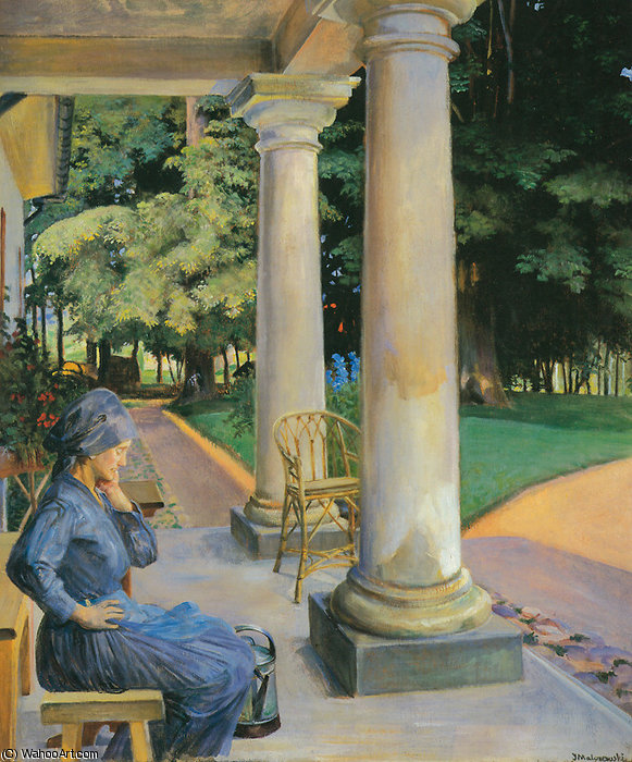 Wikioo.org - The Encyclopedia of Fine Arts - Painting, Artwork by Jacek Malczewski - the gardener