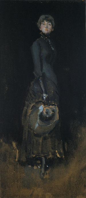 Wikioo.org – L'Encyclopédie des Beaux Arts - Peinture, Oeuvre de James Abbott Mcneill Whistler - dame en gris