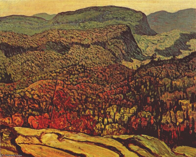 WikiOO.org - دایره المعارف هنرهای زیبا - نقاشی، آثار هنری James Edward Hervey Macdonald - forest wilderness