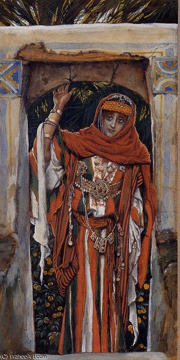 Wikioo.org - The Encyclopedia of Fine Arts - Painting, Artwork by James Jacques Joseph Tissot - Mary Magdelane before Her Conversion