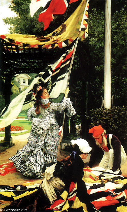 Wikioo.org - The Encyclopedia of Fine Arts - Painting, Artwork by James Jacques Joseph Tissot - still on top